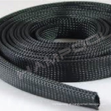 Venda quente de cabo PET acessórios sleeving trançado expansível